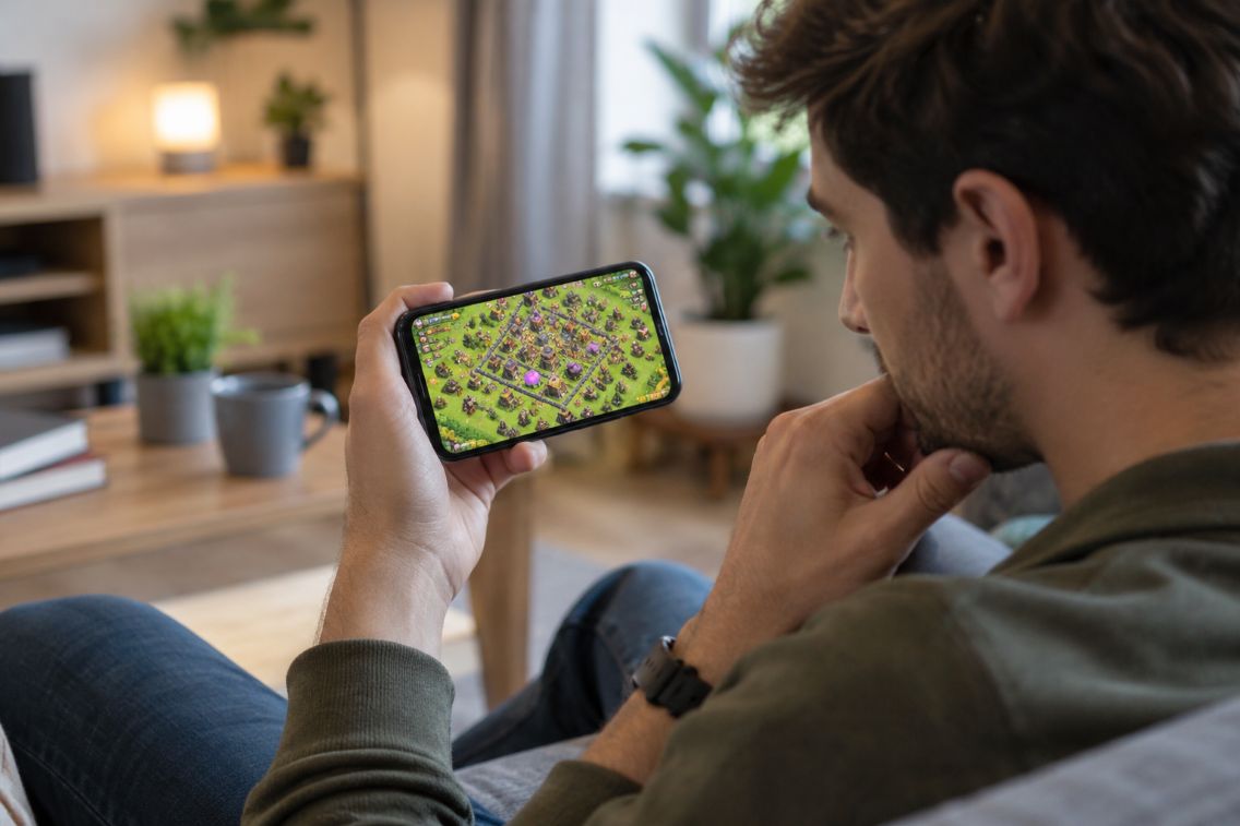 reviewing a highly developed fantasy strategy-game village